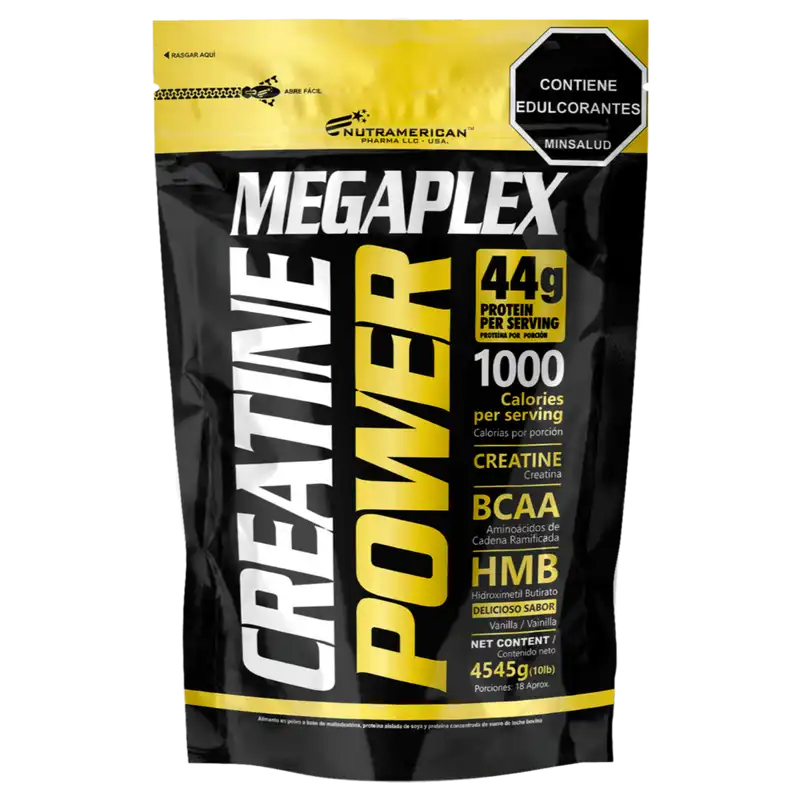 CREATINA MONOHIDRATO MEGAPLEX POWER 10LBS