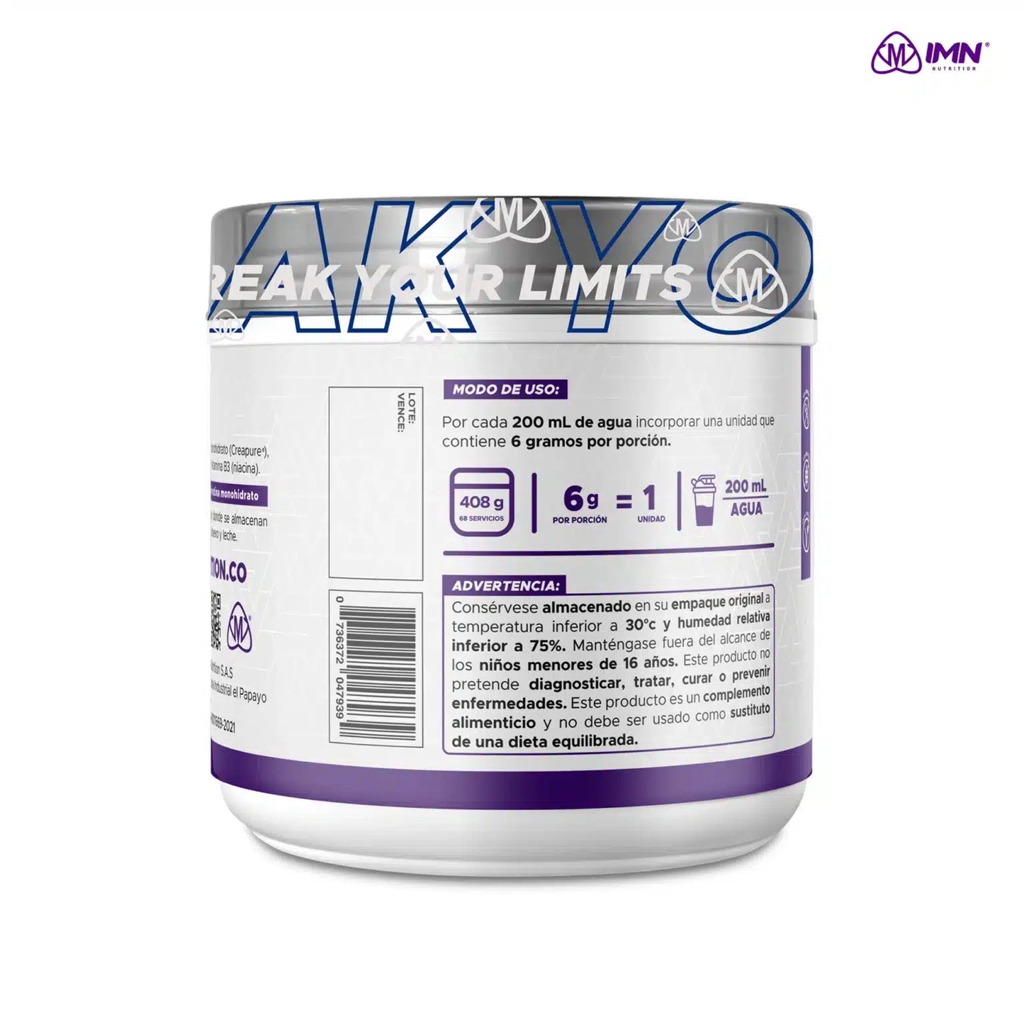 CREATINA IMN BULL CREAPURE - 68 servicios