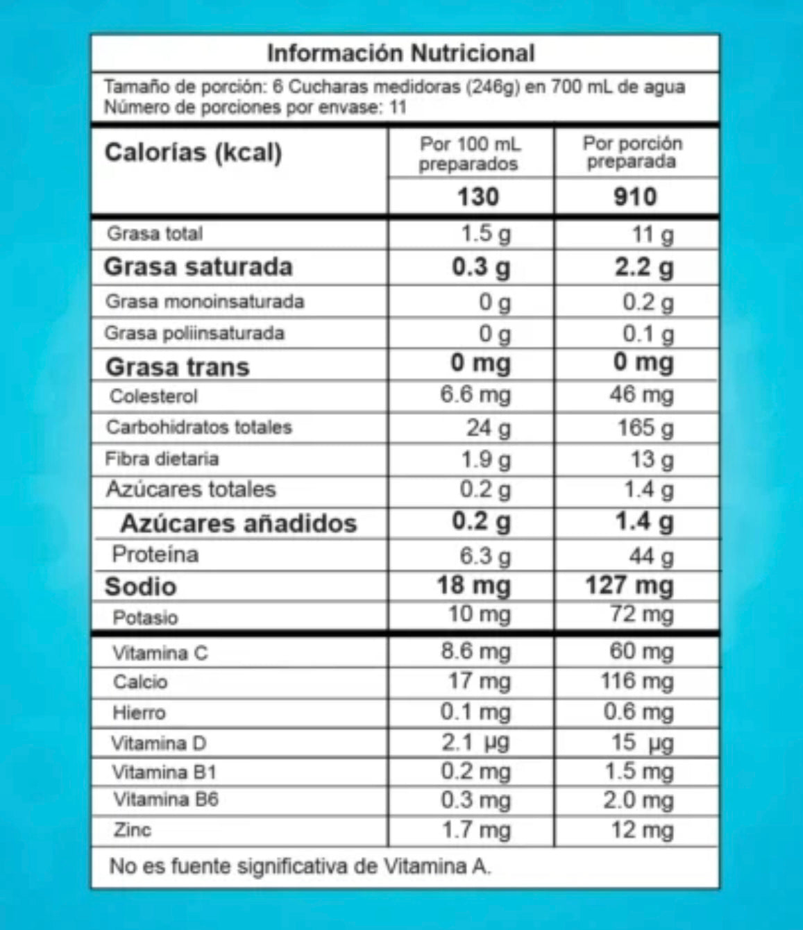 SMART 6LBS - PROTEÍNA HIPERCALORICA